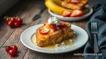 French Toast Banana Coconut Delight