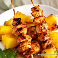 Aloha Skewers My Grilled pineapple Chicken Paradise