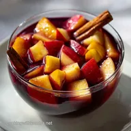 Apple Cinnamon Sangria | Cozy Fall Wine Cocktail