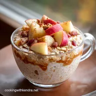 Apple Pie Overnight Oats: Cozy Breakfast Ready Overnight