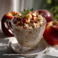 Overnight Oats Apple Pie: Creamy Healthy Recipe