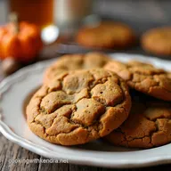 Autumn Spice Pumpkin Cookies Aunt Mildreds Teatime Treat