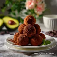 Healthy Avocado Cacao Truffles Easy Vegan: Velvety Ganache