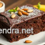 Bake Chocolate Almond Cake with Zesty Joy