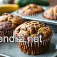Easy & Moist Courgette Muffins - Delicious Naturals with Honey!