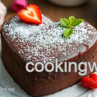 Bake Heart-Shaped Chocolate Cake - Sweet Celebration