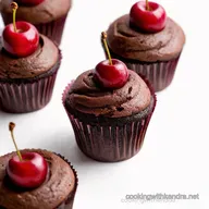 MustBake Chocolate Cherry Cupcakes for a Bonza Bake Sale