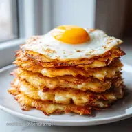 Baked Eggs Napoleon for 4 Servings: Crispy and Golden Bake