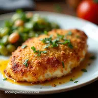 Crispy Baked Parmesan Chicken Juicy Golden No Fry Needed