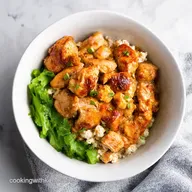 Quick Cottage Cheese BBQ Chicken Bowl Friday Night Fakeaway