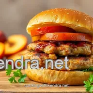 How to Make the Best Grilled Turkey Burger with BBQ Peach Flavor