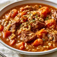 Beef Barley Soup with Sweet Potatoes: A Hearty Classic