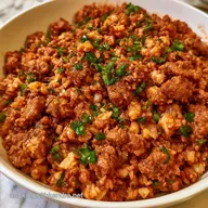 Beef Cauliflower Rice in 25 Minutes