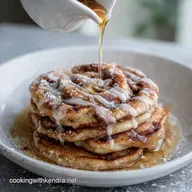 Cinnamon Swirl Pancakes: Buttermilk Recipe with Tangy Glaze