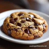 Biggest and Best Chocolate Chip Cookie Thick Chewy Brown Butter Perfection