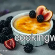 Blackberry Lavender Cr&egrave;me Br&ucirc;l&eacute;e: My Easiest Vegetarian Desserts!