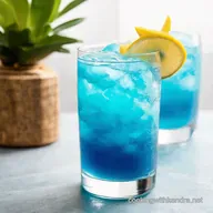 Blue Hawaiian Bliss Tropical Getaway in a Glass