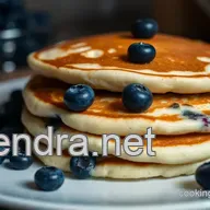 Best Breakfast Recipes: Fluffy Blueberry Buttermilk Pancakes!