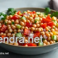 Bright & Zesty Fresh Garbanzo Beans Salad: A Perfect Summer Treat