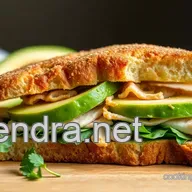 Ultimate Broiled Turkey Avocado Sourdough Sandwich: A Savory Delight