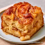 Brown Butter Apple Cake for 12 Slices