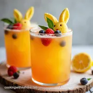 Bunny Hop Punch Easy Easter Punch Recipe A Cheerful Sip