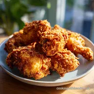 Buttermilk Fried Chicken Recipe: Southern Style for 6 Servings