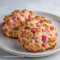Quick 35-Minute Rhubarb Scones