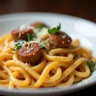 Cajun Sausage Alfredo My Easy Spicy New Orleans Pasta