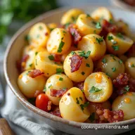 The Ultimate Cheddar Bacon Ranch Potato Salad Recipe