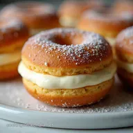 Cheesecake Donut Sandwich Cookies My Decadent Dream