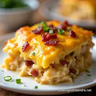 The AllInOne Cheesy Bacon Ranch Chicken Casserole Recipe