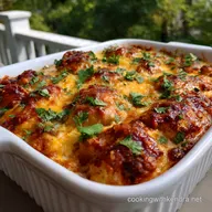Cheesy BBQ Chicken Bake: Smoky Glaze & Bacon