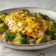 Broccoli Rice Casserole in 55 Minutes