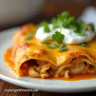 The Ultimate Weeknight Cheesy Chicken Enchilada Bake Recipe