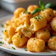 The Golden Crown Easy Cheesy Chicken Tater Tot Casserole