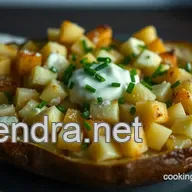Comforting Cheesy Port Salut Baked Potatoes: A Family Favorite