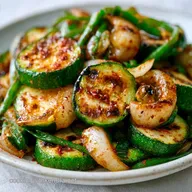 Chili Roasted Zucchini in 25 Minutes