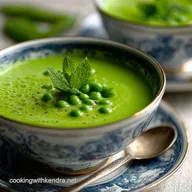 Summer Soup: Vibrant Chilled Pea and Mint Recipe (10-Minute Cook)