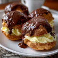 Chocolate Choux Pastry Cream Puffs The: Foolproof Recipe