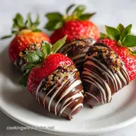 Chocolate Covered Strawberries: Crisp Shatter