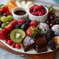 Chocolate and Fruit Charcuterie Board in 20 Minutes: Velvety