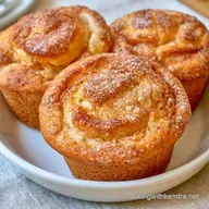 Cinnamon Apple Muffins with Applesauce