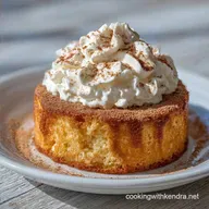 Cinnamon Horchata Poke Cake for 12