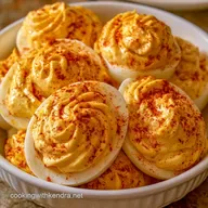 Creamy Devilled Eggs with Dijon Mustard