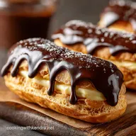 Easy French &Eacute;clairs Recipe Classic Chocolate Ganache