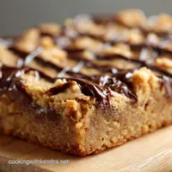 Classic Peanut Butter Lunch Lady Cookie Bars Easy 9x13 Bar