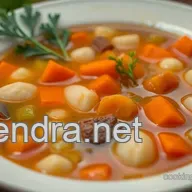 Comforting Beef Bouillon Soup with Savory Flavors and Fresh Veggies