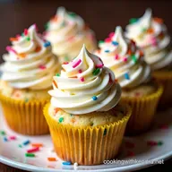 Confetti Cupcakes Colorful Fluffy and Rainbow Explosion