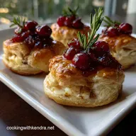 Christmas Eve Appetizer with Cranberry and Brie
